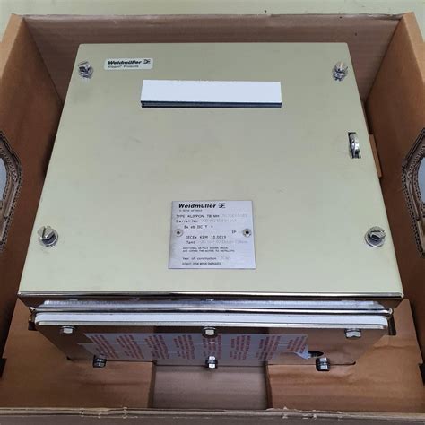 junction box weidmuller|stainless steel terminal boxes.